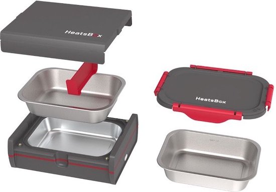 Faitron HeatsBox Pro - Elektrische Lunchbox - Lunchtrommel - Met Smartphone  App - 220V