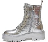 SmileFavorites® Veterboots - Zilver - Imitatieleer - Maat 41