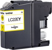 Brother LC-22EY - Inktcartridge / Geel