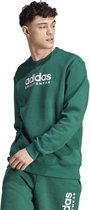 Adidas Sportswear All Szn Fleece Graphic Sweatshirt Groen L / Short Man