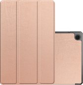 Hoesje Geschikt voor Samsung Galaxy Tab A9 Plus Hoesje Case Hard Cover Hoes Book Case - Rosé goud