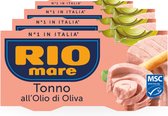 Rio Mare Tonijn in Olijfolie 2x80 MSC - 4 Stuks - Voordeelverpakking