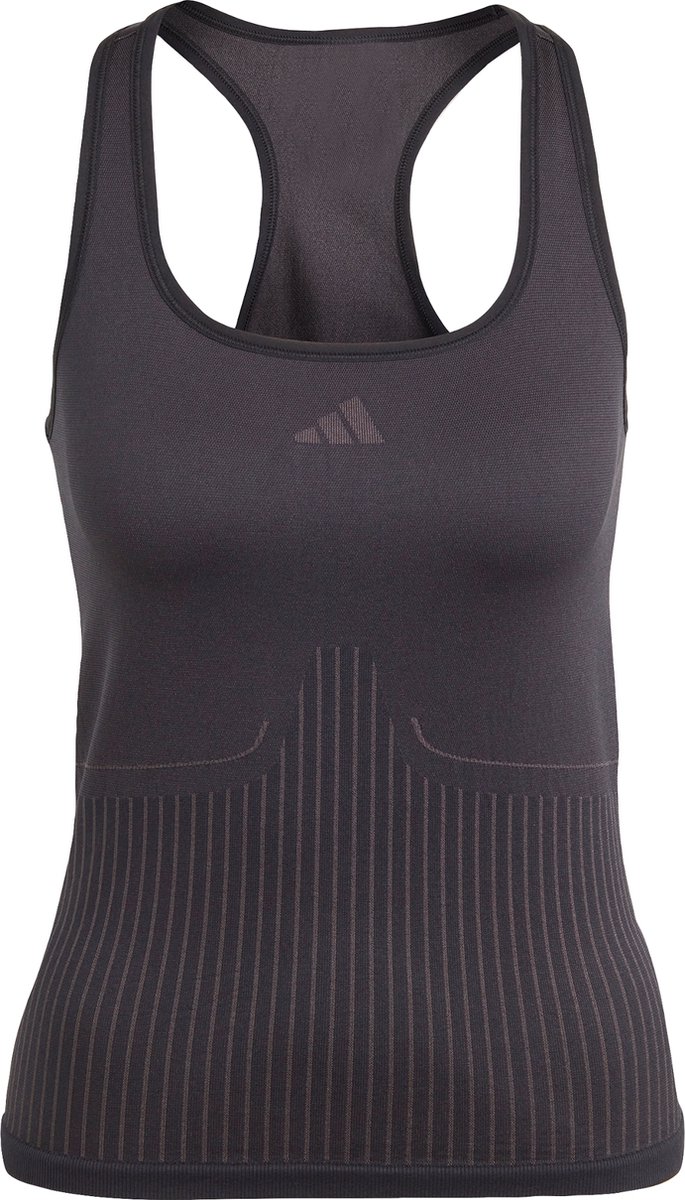 adidas Performance AEROKNIT Tanktop Dames Zwart