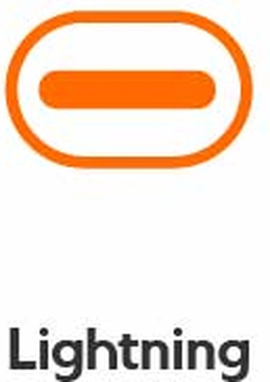 Pictogram van een Lightning-connector.