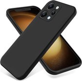 Siliconen Hoesje Geschikt voor Xiaomi Redmi 12 | Flexibel | Dun | Zacht | Back Cover Zwart