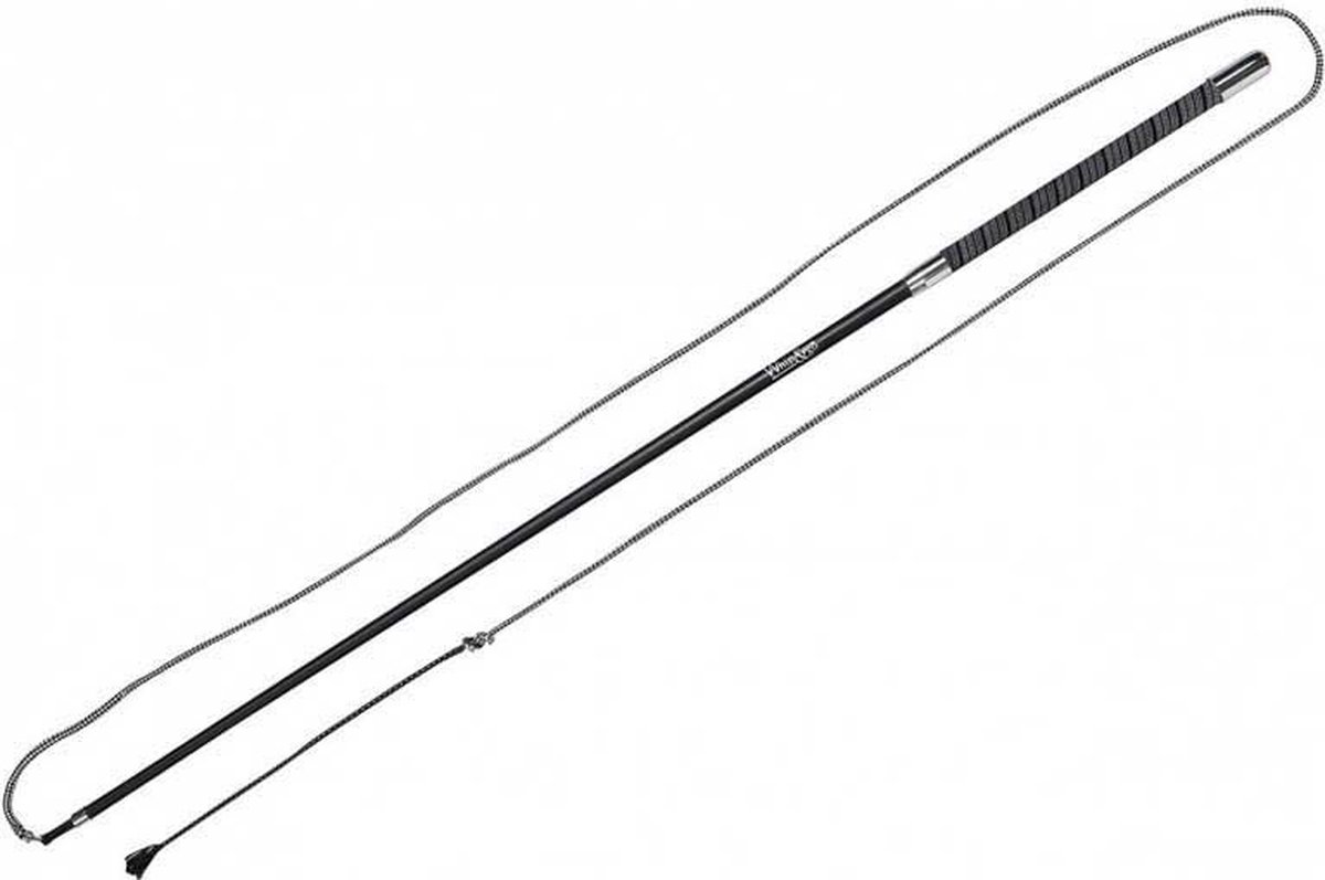 Goedkoopste Whip&go Carbon Telescopic Zweep Zwart 200 cm