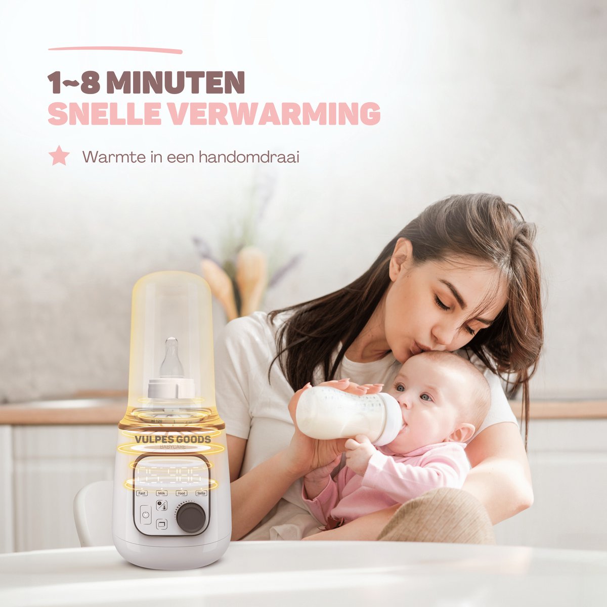 Vulpes Goods BabyCare - Flessenwarmer PRO 10in1 thumbnail 2