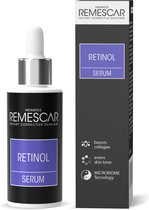 Remescar Retinol Serum - Anti Aging serum voor een gladde en egale huid, met Collageen boost ter vermindering van onzuiverheden, Gezicht serum met 0,25% Retinol voor vrouwen en mannen, 30 ml