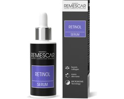 Remescar Retinol Serum - Anti Aging serum voor een gladde en egale huid, met Collageen boost ter vermindering van onzuiverheden, Gezicht serum met 0,25% Retinol voor vrouwen en mannen, 30 ml