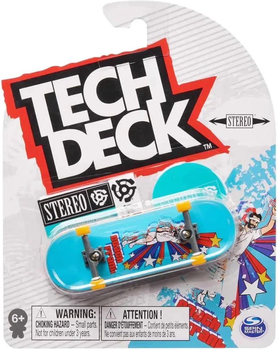 Tech Deck Single Pack 96mm Fingerboard - Stereo Coach Frank