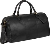 Mustang® Catania - Luxe Weekendtas - Travelbag oily leather - Zwart
