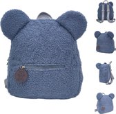 Jumada's - Teddy Tas voor Kids: Blauw, Rugzak, Schooltas, Peuter, Kleuter, Bag, Kind & Baby