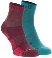 Trailfly Sock Mid - Teal / Purple