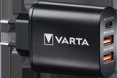 Varta Wall Charger 57958 USB-oplader 5400 mA 3 x USB, USB-C bus Thuis
