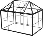 Mini serre de terrarium, verre, plant géométrique, terrarium, plantes succulentes, pot de plantes à air avec couvercle à charnière, pour la maison, le jardin, le bureau, la décoration