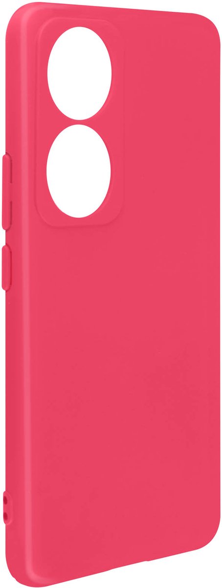 Avizar Hoes Geschikt voor Honor 90 Halfstijf met Soft Touch afwerking, Fuchsia