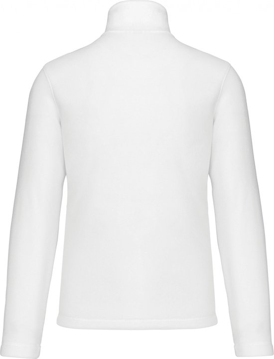 Pullover/Cardigan Heren XS Kariban Lange mouw White 100% Polyester