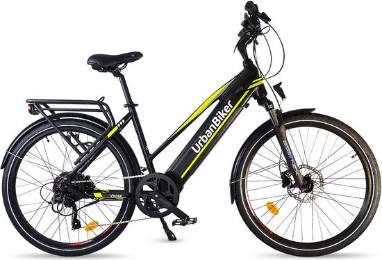 Foto: Hillmiles miletrail 1 elektrische fiets actieradius 80km verwijderbare batterij 36v13ah motor 250w shimano 7 versnellingen hydraulische schijfrem 26 inch city commuter ebike grijs