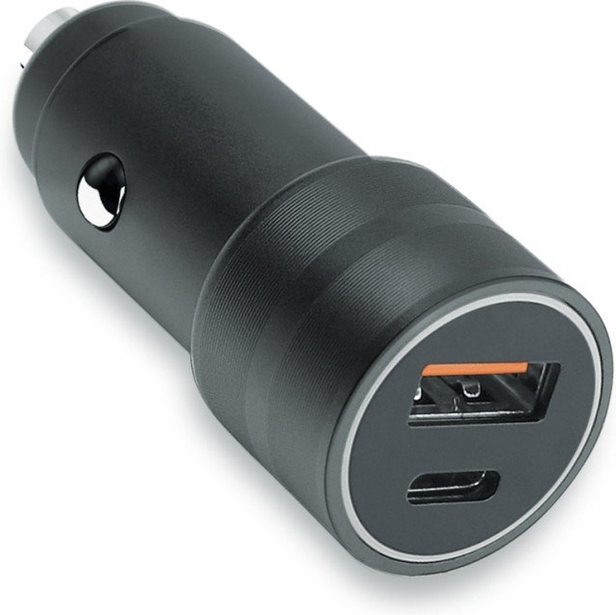 Fontastic 263293 USB Auto oplader - USB-C Power Delivery - Snellader - 38W - Zwart