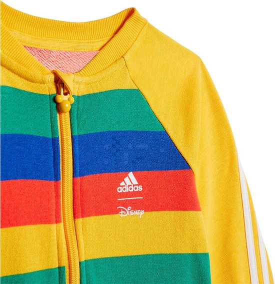 adidas Sportswear adidas x Disney Mickey Mouse Kruippakje - Kinderen - Oranje- 74