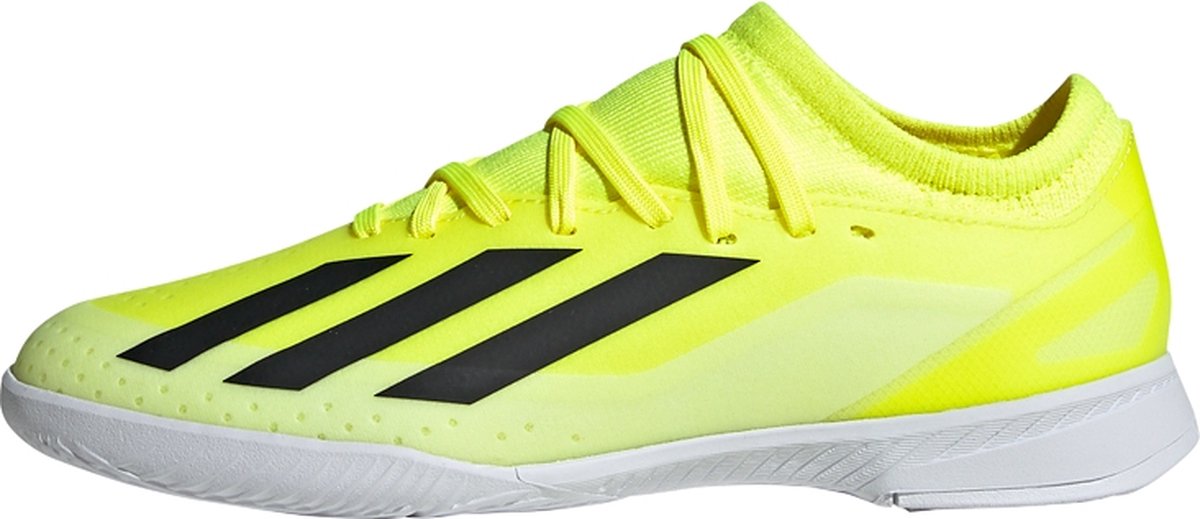 adidas Performance X Crazyfast League Indoor Voetbalschoenen - Kinderen - Geel- 33