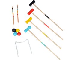 Ocean 5 Croquet set - outdoor croquet tuinspel, het behendigheidsspel van hout