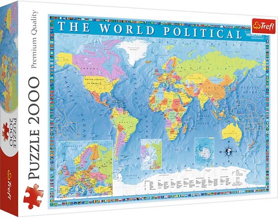 Trefl Trefl 2000 - Political map of the world