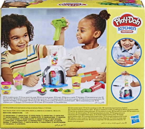 Play-Doh Smoothie Blender Set - Boetseerklei - 5 Play-Doh potjes - Knutselen voor kinderen
