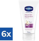 Vaseline Handcreme  Mature Skin Rejuvenation 75 ml - Voordeelverpakking 6 stuks