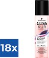 Gliss Kur Anti-Klit spray - Split Hair Miracle 200 ml - Voordeelverpakking 18 stuks