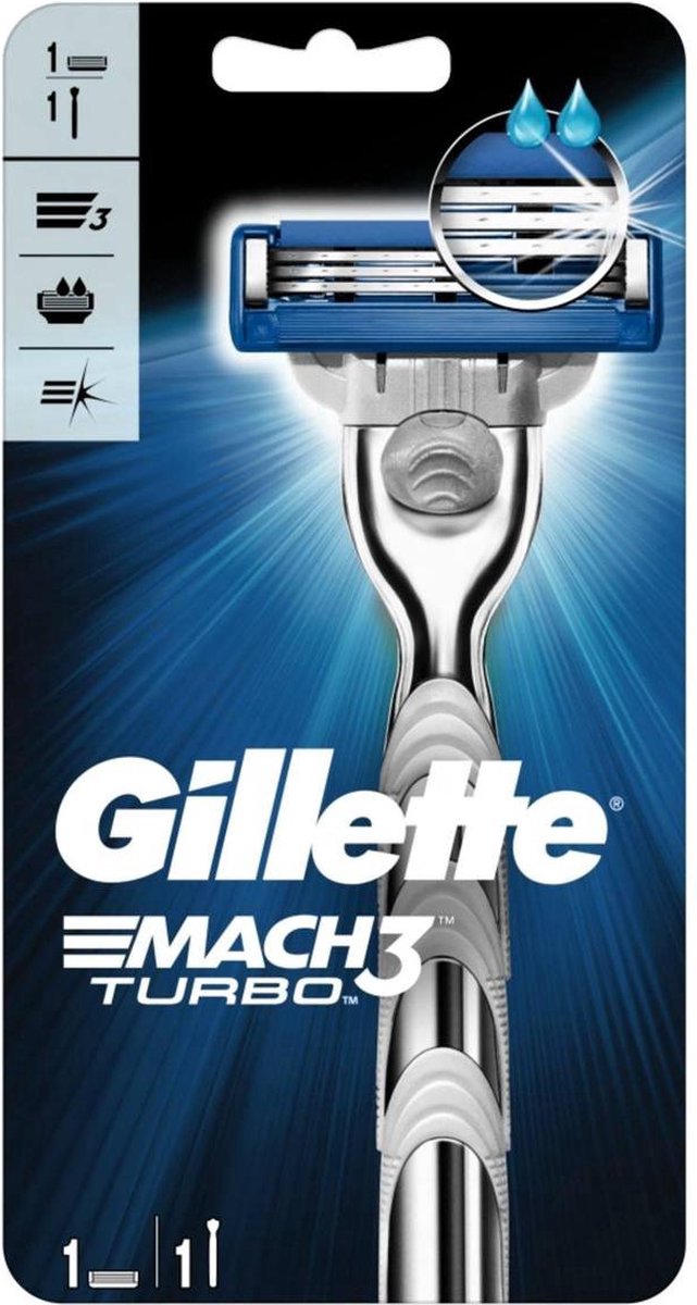 Gillette Mach3 Turbo-1up-scheersysteem
