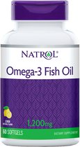 Omega-3 Fish Oil Lemon 1.200 mg (60 softgels)