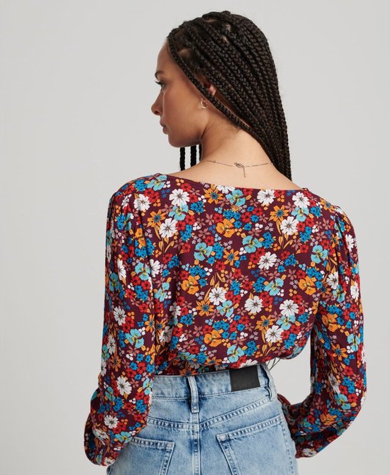 Superdry - Haut Vintage noué sur le devant - Femme - T-shirts