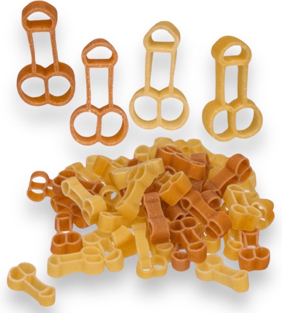 Kinky Pleasure piemel pasta - grappige vormen voor maaltijden - 250 gram