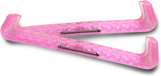 Foto: Oomssport schaatsbeschermer glitter diverse kleuren kleur glitter pink 