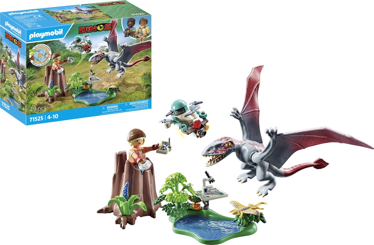 PLAYMOBIL Dinos Observatiepost voor Dimorphodon - 71525 — afbeelding 10