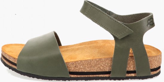 Sandales Loints Of Holland Jonen Vert Nubuck Taille 40 - Neuves Sans Boîte, Cuir Bio