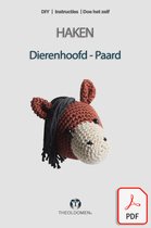 Patroon | Dierenhoofd | Paard | Handleiding | PDF | Haken | Instructies | DIY | Doe Het Zelf | Pakket | TheOldOmen |