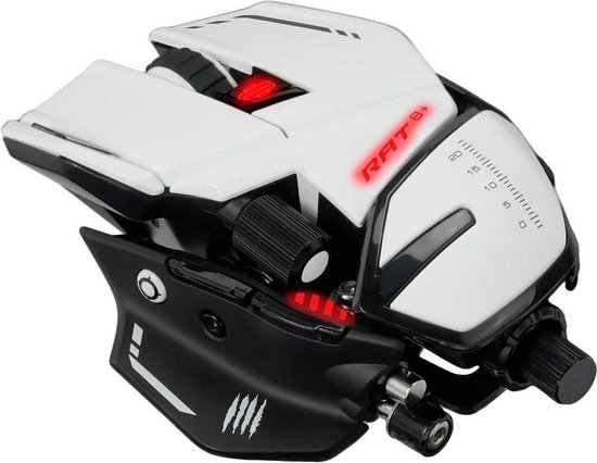 Madcatz R.a.t. 8+ 16000 Dpi Gaming Muis Wit