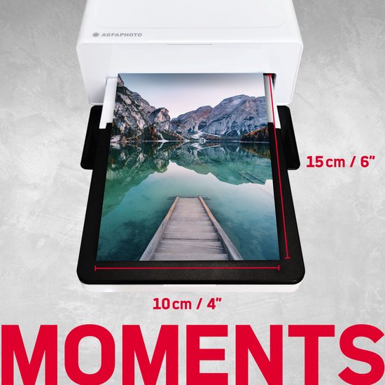 AGFA Photo - Cartuccia E Carta Da 40 Foto, Formato 10 X 15 Cm, AMOC, Compatibile Con AGFA Photo Realipix Moments E Kodak PD450, PD480 E PD450WIFI 80 - 5