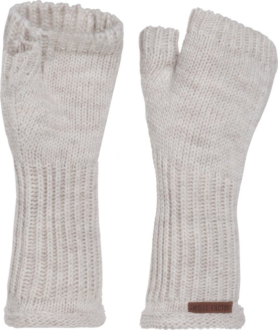 Gants Knit Factory Cleo - Beige - Taille unique
