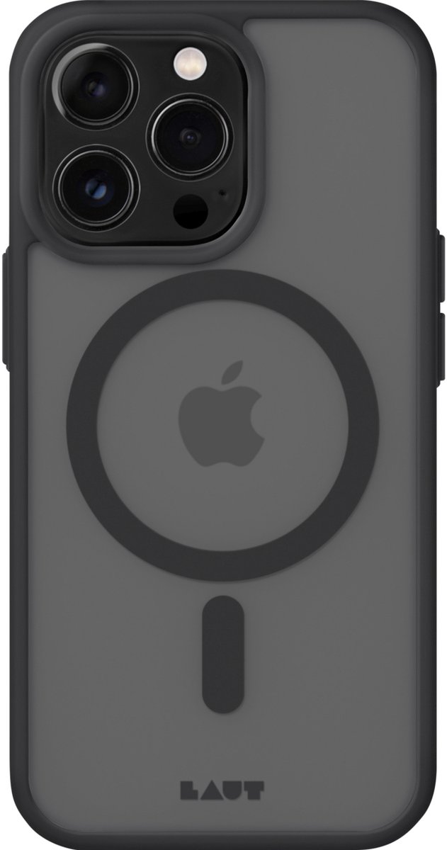 Laut HUEX PROTECT hoesje geschikt voor iPhone 15 Pro - Zwart