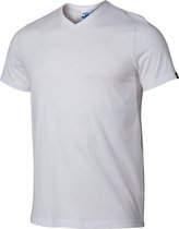 Joma Versalles Short Sleeve Tee 101740-200, Mannen, Wit, T-shirt, maat: M