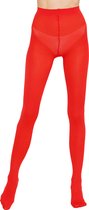 GIULIA Panty - Samba 40 - Opaque - Microvezel - 3D - Extreem zacht - Dikke Panty - 40 Den - Large - Aurora Red