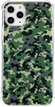 Peachy Leger Camouflage Survivor TPU hoesje voor iPhone 11 Pro - Army Groen