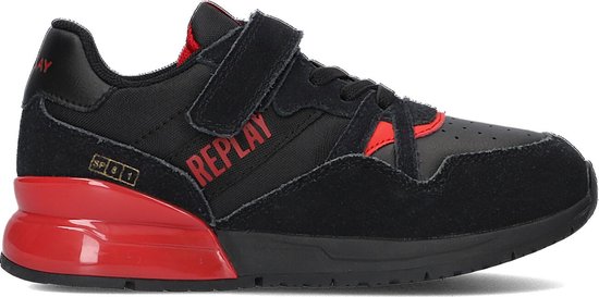 Replay Shoot Jr Lage sneakers - Jongens - Zwart - Maat 28