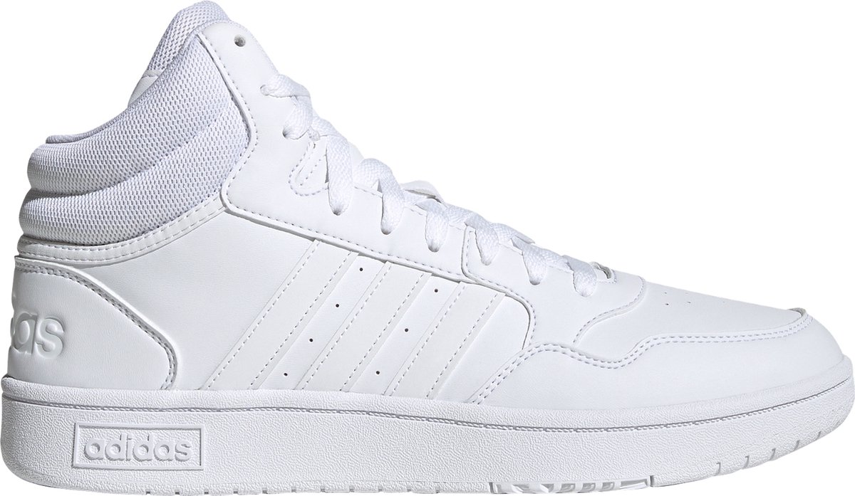 adidas Sportswear Hoops 3.0 Mid Lifestyle Basketball Classic Vintage Schoenen Heren Wit