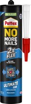 Pattex No More Nails Flex Transparant 390 g Montagekit | Montagekit voor Flexibel Gebruik | Trap & Houtwerken Binnenhuis.