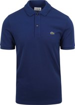 Lacoste - Poloshirt Pique Kobalt Blauw - Slim-fit - Heren Poloshirt Maat 4XL