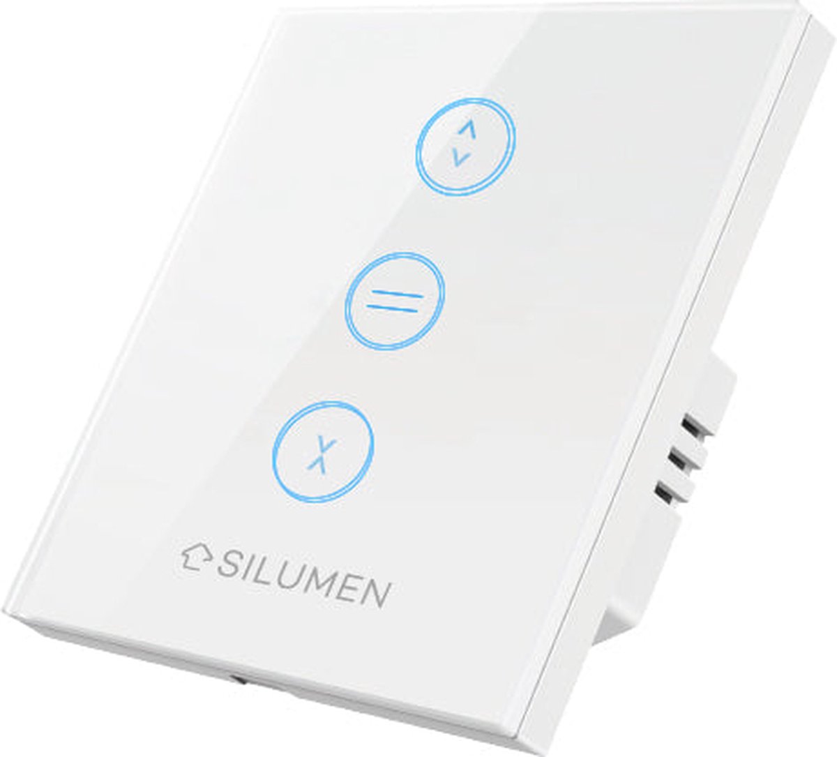 WiFi-Gestuurde Tactiele Schakelaar - Overig - Wit - Wit - SILUMEN